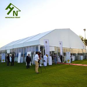 Wholesale Aluminum Frame Shade Canopy Polygonal Tent 500 People Glass Walls from china suppliers