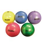 Blue Pilates Weighted Yoga Ball With Handle Lifting Training Panton Color