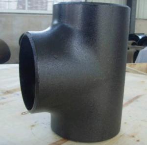 Wholesale SCH30 Bevel Carbon Steel Pipe Tee Balck Painting Galvanized Pipe Fitting from china suppliers