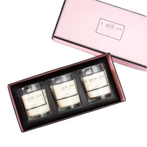Wholesale Rigid Personalized Candle Box Paper Cardboard Gift Packaging With Lid from china suppliers
