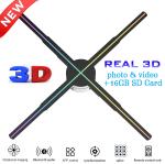 Wall Mount Hologram Fan for Advertising Equipment MP4/AVI/RMVB/GIF/JEPG/PNG/MKV