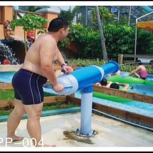 Wholesale Adults Fiberglass Water Gun Game, Customized Aqua Park Equipment For Holiday Resort from china suppliers