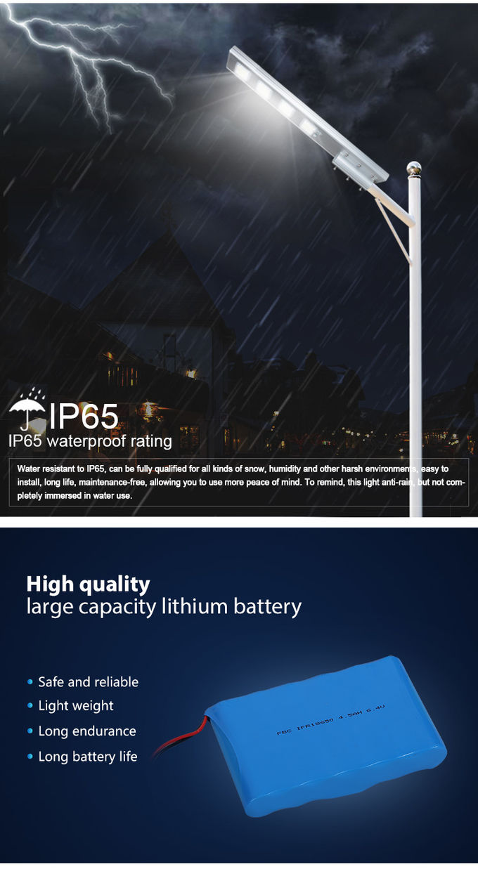 7200LM Road 180 W 240 W Outdoor LED Solar Lights Remote Control