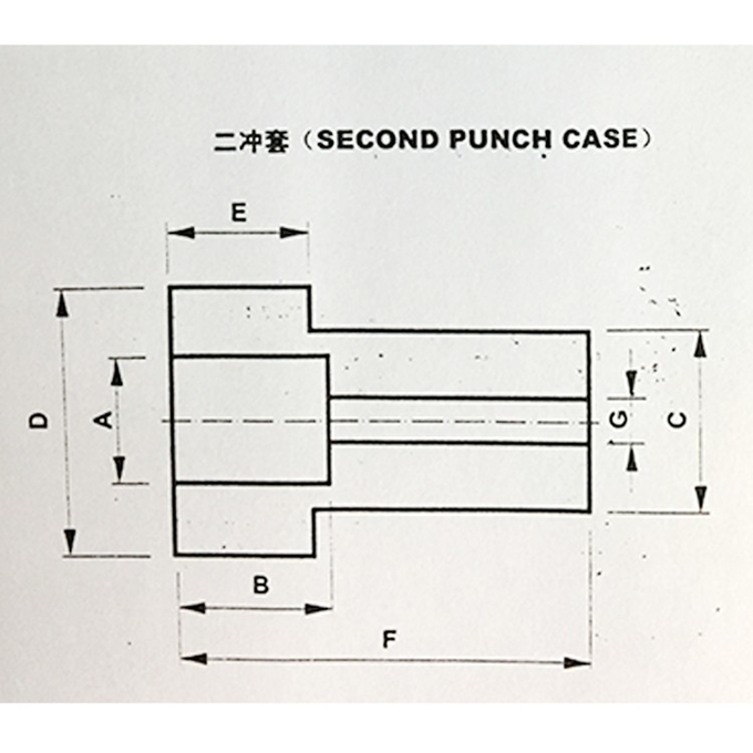 Cold Forging Sets Screw Punch Customized Size OEM Service