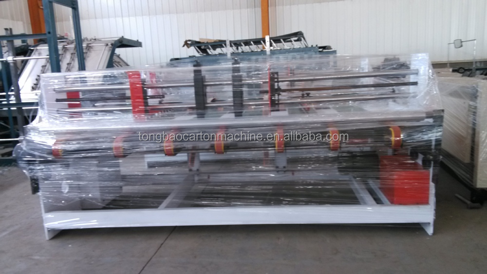 Case Packaging Type Lead Edge Feeder Automatic Die Cutting and Creasing Machine 380V