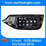 Ouchuangbo Car Multi-media Touch Screen DVD Player Kia Ceed 2014 GPS Navi USB