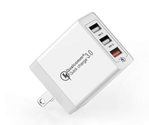 Wholesale White PD Phone Charger 3 Port USB Fast Charger OEM ODM from china suppliers