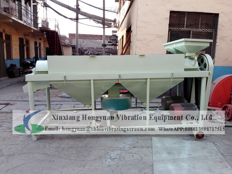 Large capacity cereals polish machine / vibro grain skin polish machine