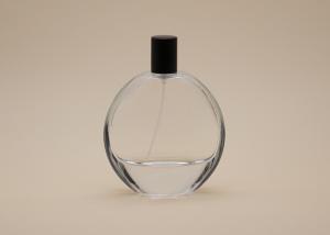 Wholesale Anti Spilling Glass Round Perfume Bottle 100ml Customized Surface Handing from china suppliers