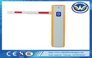 Wholesale LED Light Traffic Barrier Gate Speed Adjustable Parking Lot Barrier Gate from china suppliers