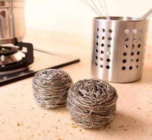 Wholesale Kitchen Usage Stainless Steel Scouring Ball For Restaurant Washing Pots from china suppliers