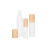 Buy cheap Wood Grain Over Cap PP Airless Pump Bottles 15ml 30ml 50ml from wholesalers