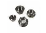 Milling Titanium Rear Wheel Axle Nut 2 Inch Motorcycle Axle Front Nut