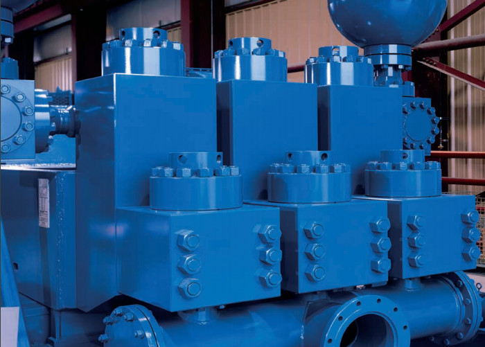 SOUTHWEST “NEW STYLE” 8476-4A FLUID END FOR NATIONAL 12-P-160 MUD PUMP, FB1600 MUD PUMP, F1000 mud pump, PZ11 mud pump