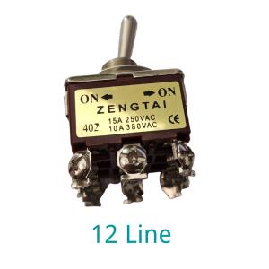 Wholesale Excavator Standby Switch For ERPILLAR E320B E320C 15A 250VAC 10A 380VAC 12 Pin Line ON -ON Excavator Accessories from china suppliers