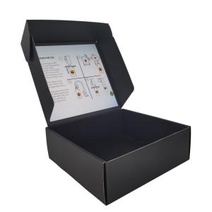 Wholesale E Flute Customized Food Packaging Box Deboss CMYK Cardboard Mailing Box from china suppliers