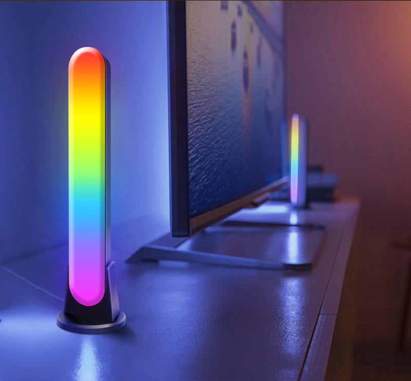 Smart Home Light Computer Background RGB Symphony Desktop Atmosphere Gaming Pickup Light WIFI BT Music Sensor Light Bar