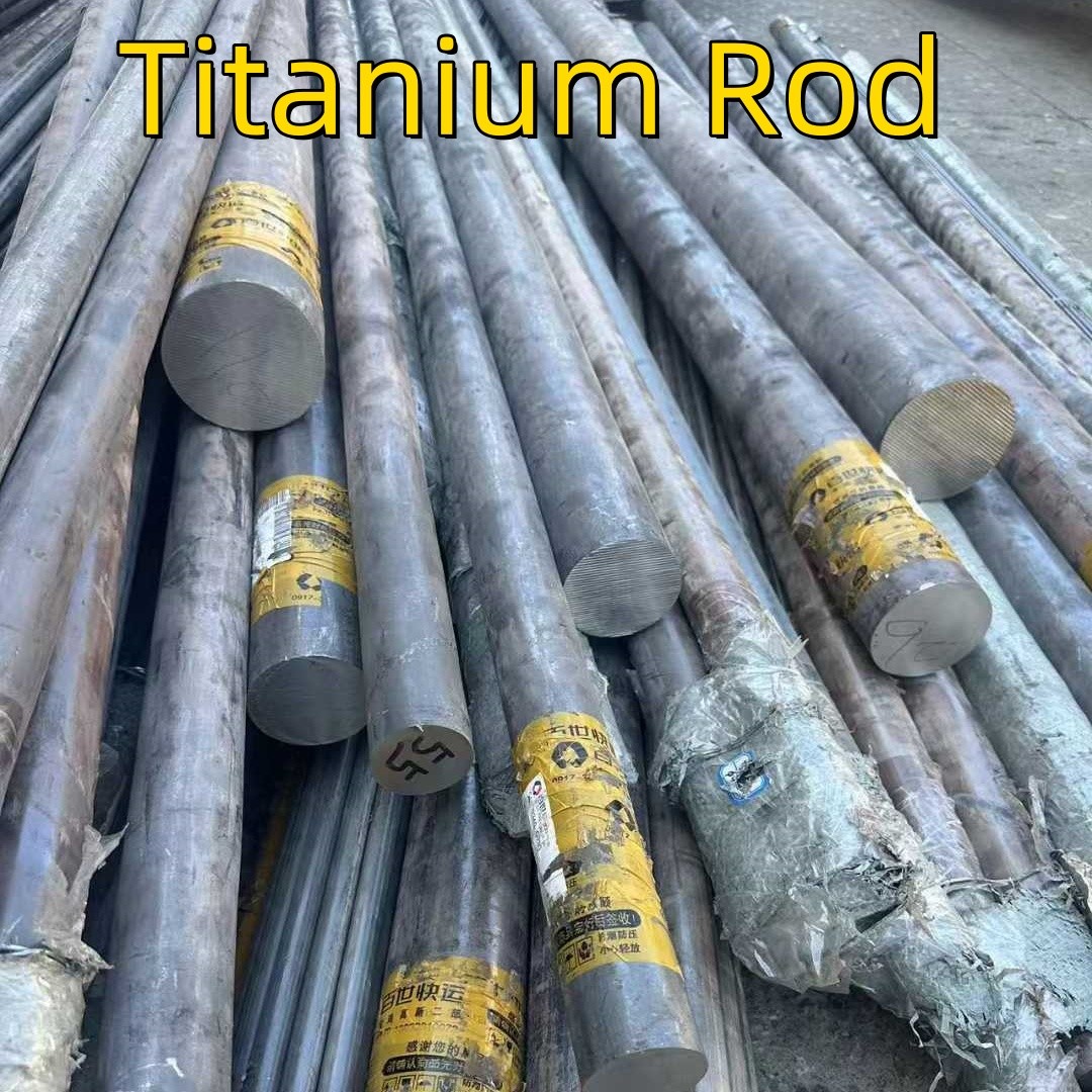 Titanium Heating Element Rod ASTM B348 Titanium Rod Gr2 Pure Metal Rod Titanium Round Bar For Scientific Project