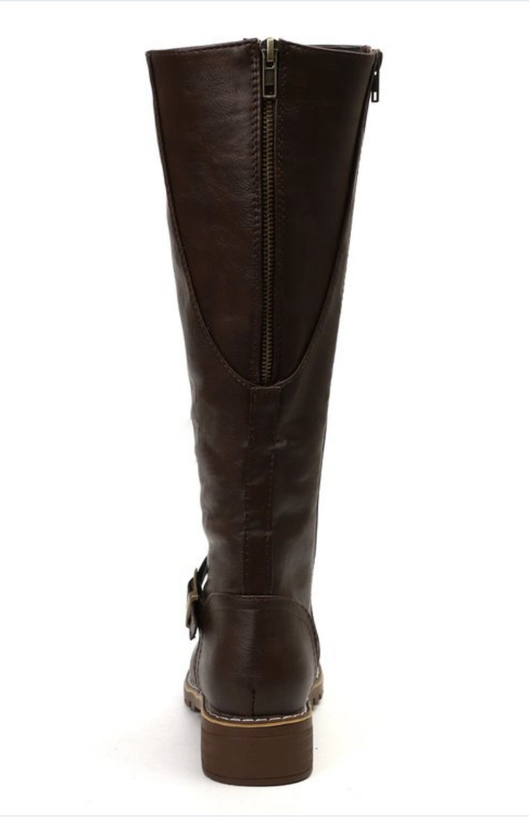 High Heel Women Shoe Boots Mid Calf Height For Autumn Winter