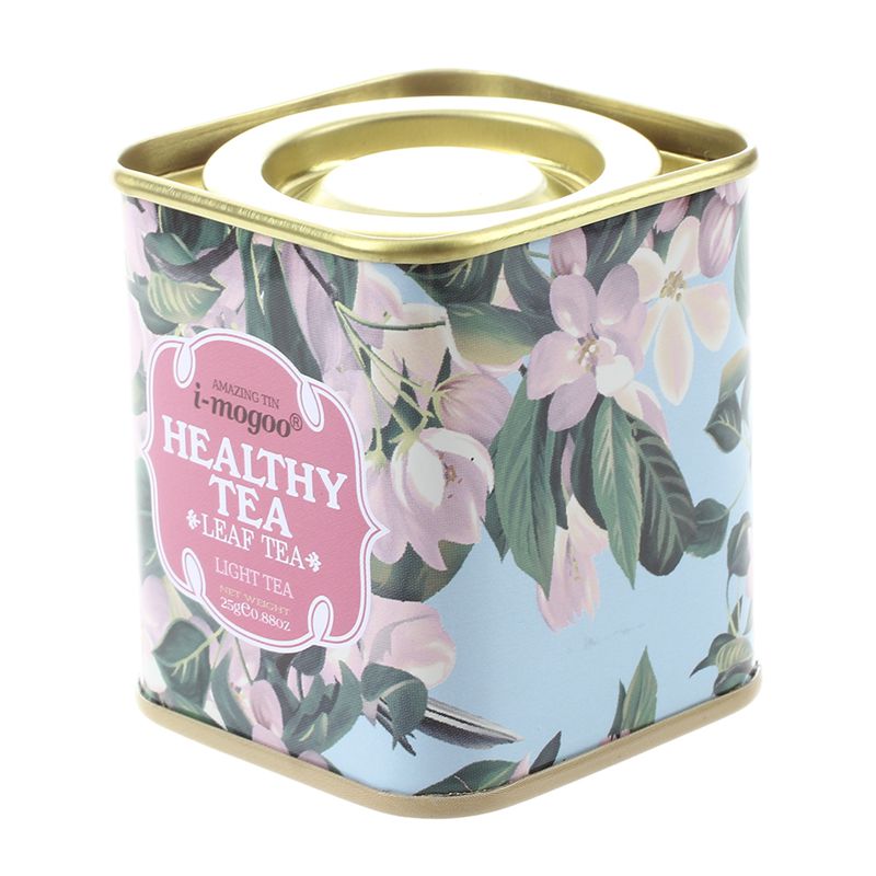 Dustproof Tea Packaging Rectangle Tin Box With Lid Anticorrosive Thickened