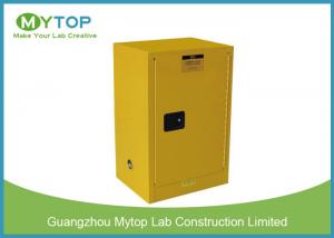 China 45 Gallon Venting Industrial Storage Cabinets , Corrosive Chemical Storage Cabinets on sale