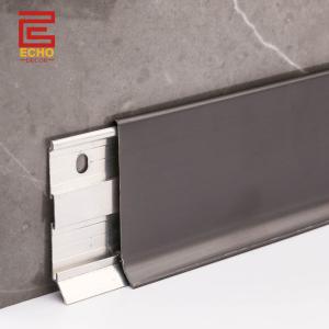 Wholesale Stainless Steel Grey Skirting Board Profile 12mm Skirting Board Edging Strips from china suppliers