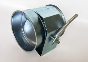 Wholesale Stainless Steel 125mm Diameter Manual Air Damper For HVAC System from china suppliers