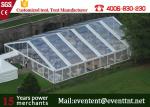 Clear Outdoor Tent For wedding event party , Outdoor Waterproof Tent 20 Meter