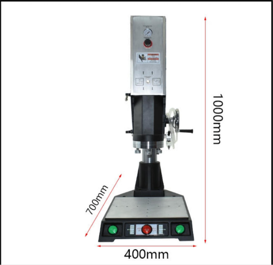 Blue Plastic 15KHz 2600W Ultrasonic Welding Machine