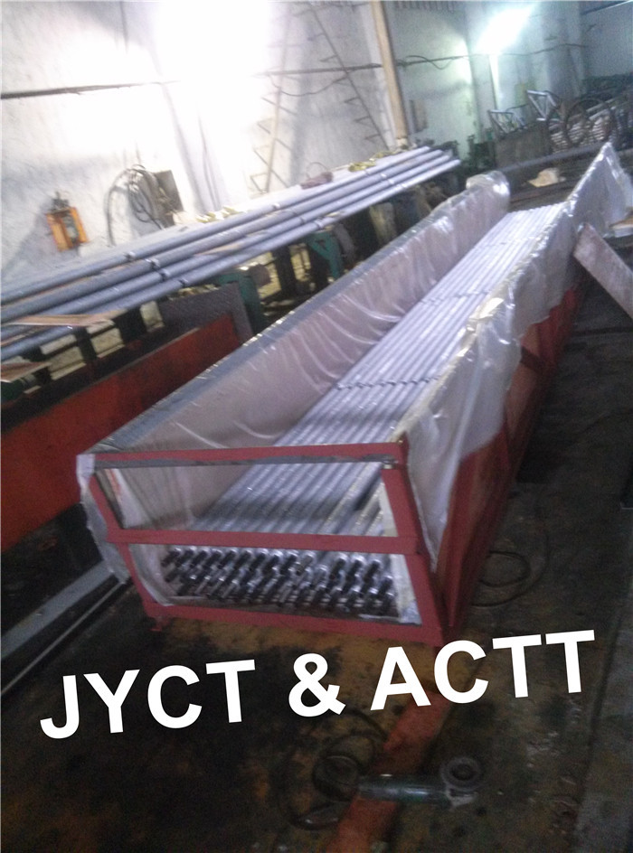 Aluminium Extruded Finned Tubes For Consender , Radiator Finned Tubes