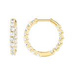 925 Sterling Silver Fine Jewelry Hoop Earrings Perfect for Any Occasion