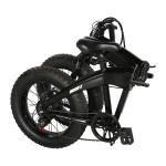 Shimano Fat Tire Electric Mountain Bike , 20 Fat Tire Ebike 48 Miles Range