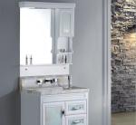 80 X48/cm PVC bathroom cabinet / wall cabinet / hung cabinet / white color for