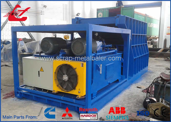 Horizontal Container Scrap Metal Shear for Steel Cutting Recycling Yards
