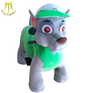Wholesale Hansel hot selling walking kids indoor ride on electric mountable animals from china suppliers
