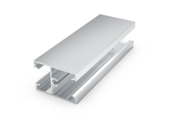 Painting Aluminum Door Frame Material Doors Parts / Powder Spraying White Window