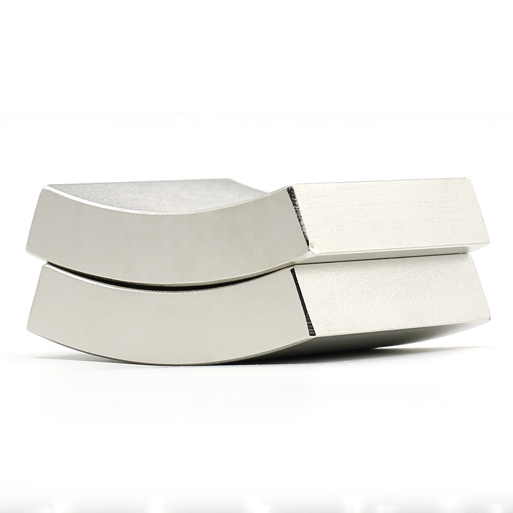 45SH Arc Permanent Magnet for DC Motor Parts Customization Segment Neodymium Magnet