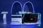 Double Players 9D VR Cinema Shopping Mall 9D Virtual Reality Egg Chair 220V