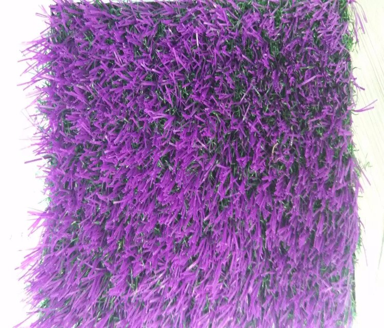 Purple Fake Grass For Schools Kindergartens