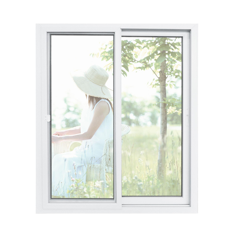 Customized Size PVC Slide Window UPVC Double Glazed Sliding Windows