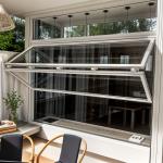 Office Aluminium Folding Windows Soundproof Anti Theft Glass Window AAMA