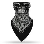 100% Cotton Fall Tubular Headwear Seamless Face Scarf