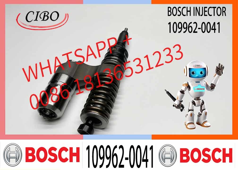 109962-0061 109962-0041 Common Rail Diesel Pump Injector Assembly For Bosch Engine GE13 Excavator Injector Nozzle Assy