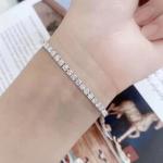 Lab Made Diamond Jewelry Tennis Bracelet Lab Grown Diamonds Jewlery Custom