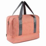 Sports Gym Beach Bag Tote Waterproof Cationic Zipper Top 39*16*30 Cotton Pad