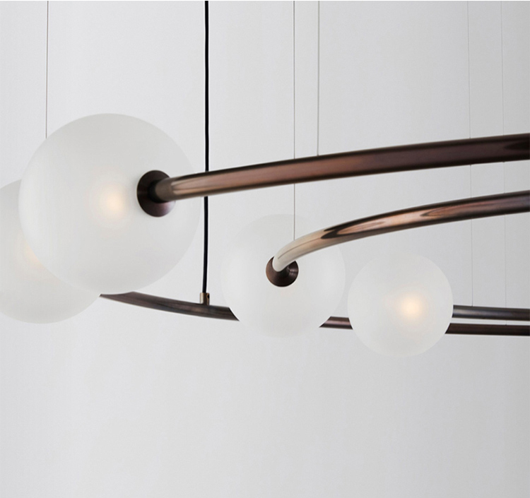 Modern Luxury Chandelier Home Decor For Dinning Room Nordic ring Chandelier(WH-MI-415)