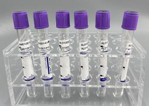 Wholesale EDTA Anticoagulant Blood Vacuum Container For Glycosylated Hemoglobin HBAIC from china suppliers