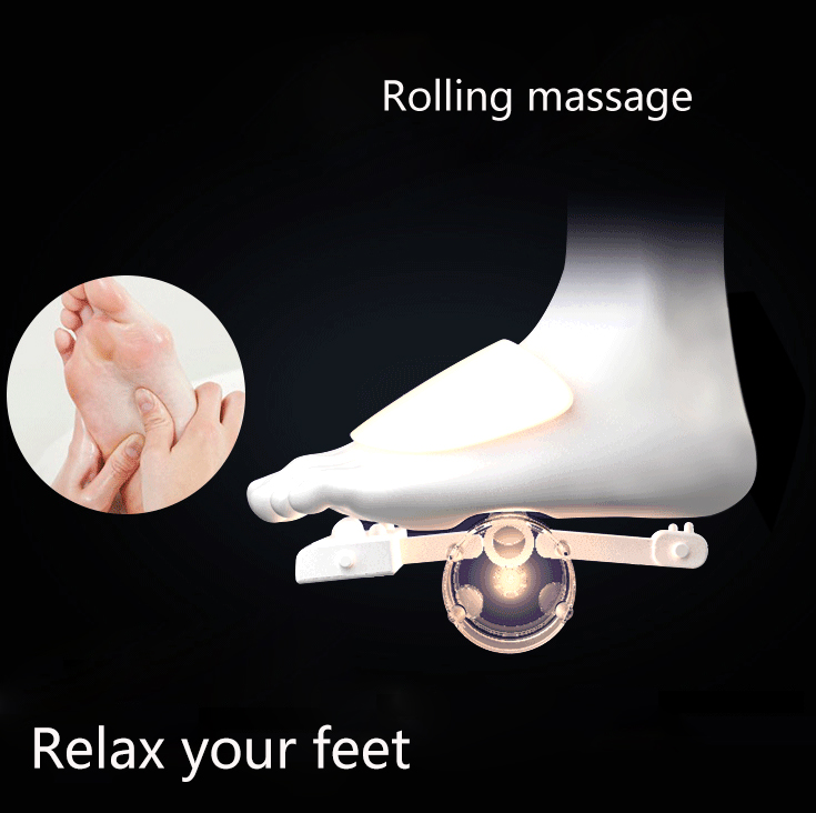 Modern Design Shiatsu Foot Massager Ease Daily Fatigue Multifunctional