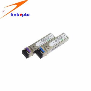 Wholesale Simplex LC Connectors BIDI SFP Modules 1.25G 40km Transmission Distance from china suppliers