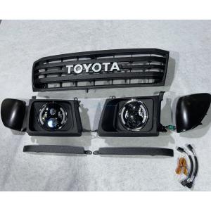Wholesale 5311190A06 Toyota Land Cruise FJ62 Front Grille 1.5kg Black / White / Chrome Grille from china suppliers